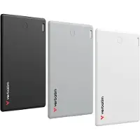 Verbatim My Finder, Persönlich, Finder, Schwarz, Silber, Weiß, Staubresistent, Wasserdicht, IP66, 1440 h