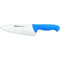 Arcos Kochmesser Farbe - Prof 290723 aus Nitrum-Edelstahl und mango Ergonomisches blaues Polypropylen mit 20 cm Klinge, Vitrine