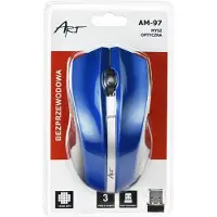 Art SCHNURLOSE-OPTISCHE MAUS USB AM-97 Blau