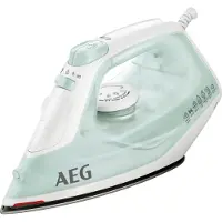 AEG DB1740 Dampfbügeleisen, Keramiksohle, 2400 Watt, Vertikaldampf, Anti-Kalk, Abschaltautomatik