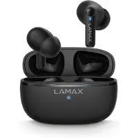 Lamax Clips1 Play Kopfhörer Kabellos im Ohr Anrufe/Musik USB Typ-C Bluetooth Schwarz
