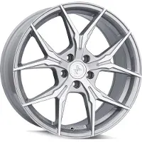 Keskin Tuning 19 Zoll KESKIN KT19N 5x112 ET30 Alufelgen SILVER FRONT POLISH