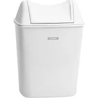 Katrin Plastic Bin, 8 l, Rechteckig, Kunststoff, Weiß, Manuell, Kunststoff