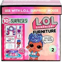 L.O.L. Surprise! Furniture- Backstage with Independent Queen, 6 Jahr(e), Mehrfarbig, Kunststoff