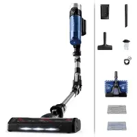 Rowenta X-Force Flex 9.60 RH20C0, Trocken&Nass, Zyklonal, 83 dB, Beutellos, Silber, Blau