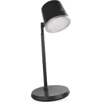 Emos LED Akku-Tischlampe 4in1 ABBIE 6W, 300lm, 1500mAh Li-Ion Akku, 33h Leuchtdauer, dimmbar, einstellbare Lichtfarbe, 1,3m USB-Kabel, schwarz, Z7636B