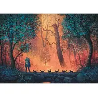 Heye Woodland March, 1000 Teile, 1000 Stück(e), Kunst