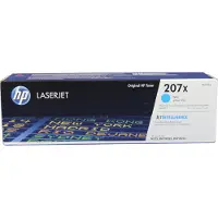 HP 207X Cyan Original LaserJet Tonerkartusche mit hoher Reichweite, 2450 Seiten, 1350 Seiten, Cyan, 1 Stück(e)