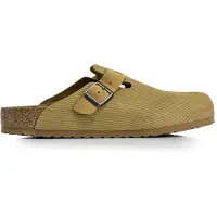 Birkenstock Damen Clogs Boston 30148-37, 30148-38, 30148-39, 30148-40 BIR-1025647 Corduroy Cork Brown 37
