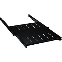EFB Elektronik 48,30cm (19") 1HE Fachboden ausziehbar, ET 550..650 mm,,30 kg, ST 800, RAL9005 Hersteller: (691651NATS.8)