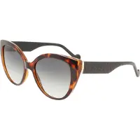 Liu Jo 758s Damen-sonnenbrille Braun Tortoise Mann Braun Tortoise