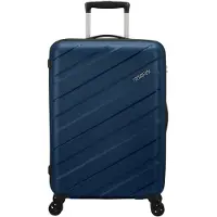 American Tourister Jetdriver Spinner Reisekoffer 63L, Navy Blue
