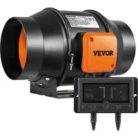 Vevor 38W Rauchabzug Rohrventilator Abluftventilator Inline-Kanalventilator