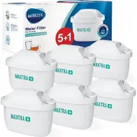 Brita axtra+ Pure Performance 6x, Manueller Wasserfilter, Weiß