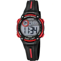 Calypso Digital Crush Kinderuhr Armbanduhr schwarz Kunststoff PolyurethanK6068