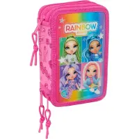 Safta Triple Filled Rainbow High Shine Mäppchen 36 Stücke