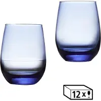 Libbey Gläser-Set "Weinglas, 12er Set -STEMLESS-" 451 ml, hochwertig verarbeitet, im modernen Design