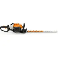 Stihl HS 82 R, 60 cm, Doppelte Klinge, 22,7 cm³, 3,8 cm, Orange, Schwarz, Weiß, 3,1 m/s²