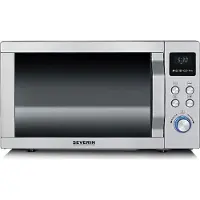 Severin MW 7776, Arbeitsplatte, Grill-Mikrowelle, 25 l, 900 W, Eingebautes Display, LED