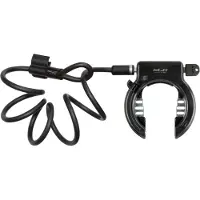 Xlc Rahmenschloss Fantomas II LO-F02 Schlüssel abziehbar+ Kabel 1800x10mm