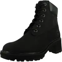 Timberland Kinsley 6 Inch Lace Up Waterproof Boot Black Größe: 41 | Stiefel Outlet | Damen | Schwarz