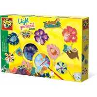 SES Creative Lichtergirlande Dschungel, Bastelset für Kinder, 6 Jahr(e), Batterien erforderlich