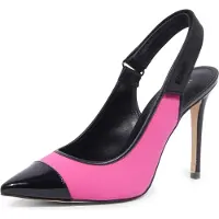 Michael Kors 8410AR slingback donna KOURTNEY Frau Textil Schuhe