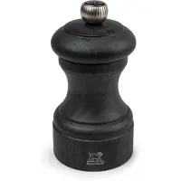 Peugeot Salzmühle BISTRO 10cm Graphit Buchenholz Natur Stahlmahlwerk Klein