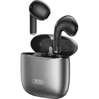 XO TWS Bluetooth 5.3, Kopfhörer Headset Kabellos In-Ear Ohrhörer, Headsets kabelloses Laden und Tragbare Ladehülle, Schwarz