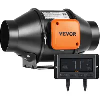 Vevor 21W Rauchabzug Rohrventilator Abluftventilator Inline-Kanalventilator