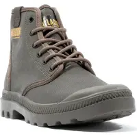 Palladium Pampa Hi Coated in Braun – 7 UK - 41 EU - 8 US / Brown