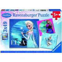 Ravensburger Elsa, Anna & Olaf. Puzzle 3 X 49 Teile