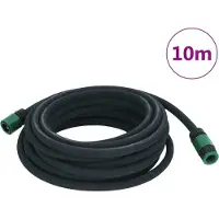 Syfax Tropfschlauch Schwarz 0,6" 10 m Gummi