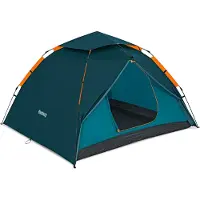 Bestway 4-Personen-Zelt Alpine Dome mit SwiftClick -System 350 x 240 x 138 cm