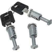 Menabo Schlösser Set für Tiger Dachreling silber