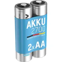 Ansmann Mignon AA Akku 2700 mAh Hohe Kapazität