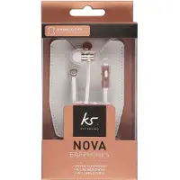 KitSound Nova, Kabelgebunden, 20 - 20000 Hz, Anrufe/Musik, Kopfhörer, Rosa-Goldfarben