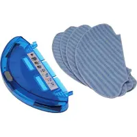 Rowenta ZR690002 Wassertank 4xWischbezug für Smart Force Essential Robotersauger