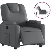 Sonstiges Relaxsessel Elektrisch Grau Kunstleder