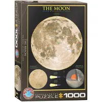 Eurographics Puzzle 1000 Teile The Moon Kartonpuzzle