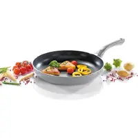 Kruger Bratpfanne "Aluminium Pfanne London" Aluminium 1 Stk. tlg. für Induktions-Kochfelder geeignet
