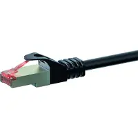 Dsit CAT 6 Netzwerkkabel LSOH - S/FTP - 30 Meter - Schwarz