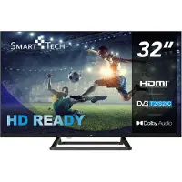 Smart Tech 32HN01V3, 32 Zoll (80 cm), HD-fähig Kein Smart-Fernseher, 3xHDMI, 2xUSB