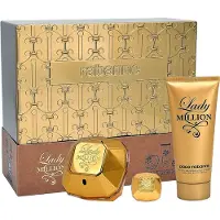 Paco Rabanne Lady Million Edp 80Ml + Bl 100Ml + Edp Mini 6Ml