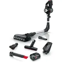 Bosch BCS712XXL, Stabstaubsauger, Beutellos, Schwarz, 0,3 l, Trocken, Filterung