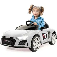 Jamara Ride-on Audi R8 Spyder 18V weiß Einhell Power X-Change inkl. Starter Set