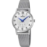 Festina Damen Uhr Casual Edelstahl Armbanduhr silber UF20572/1