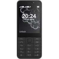 Nokia 230 (2024), Balken, Dual-SIM, 7,11 cm (2.8"), 2 MP, 1450 mAh, Schwarz