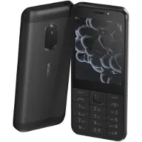Nokia 230 (2024), Balken, Dual-SIM, 7,11 cm (2.8"), 2 MP, 1450 mAh, Schwarz