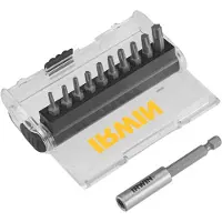 Irwin kocówki kpl.11szt. 25 mm ph1-ph2-ph3-pz1-pz2-pz3-t10-t15-t20-t25 z adapterem magnetycznym